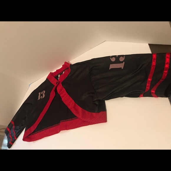 Halloween Costume Top Cheerleader Slasher Victim - Picture 2 of 10